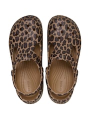 Crocs Animal Print Kids Mary Jane Animal Clogs - Image 6 of 7