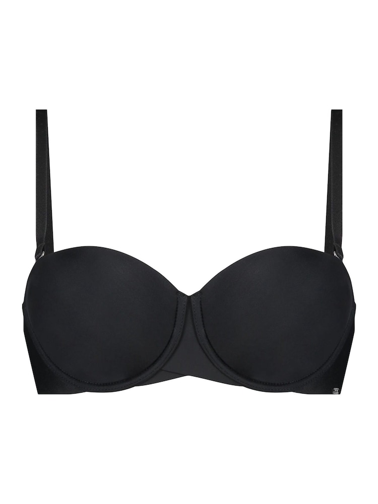 Hunkemöller Jane Padded Underwired Strapless Black Bra - Image 4 of 5