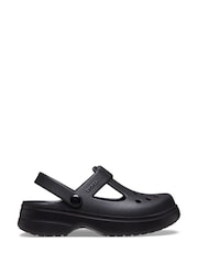 Crocs Black Toddler Classic Mary Jane Clogs - Image 1 of 7