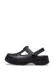 Crocs Black Toddler Classic Mary Jane Clogs - Image 2 of 7