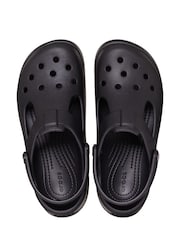 Crocs Black Toddler Classic Mary Jane Clogs - Image 6 of 7