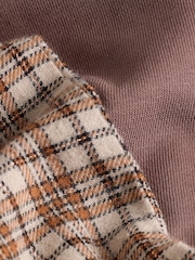 Brown Espresso Sweatshirt and Flannel Pyjamas Set - Image 9 of 10