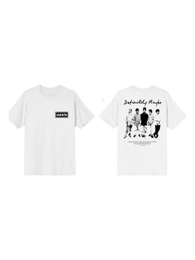 Only & Sons White Oasis Band Relaxed Fit T-Shirt - Image 4 of 5