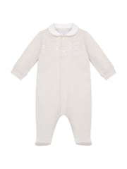 Emile Et Rose Front Open All-In-One with Collar, Emb Teddy Panel & Hat - Imagen 3 de 5