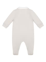 Emile Et Rose Front Open All-In-One with Collar, Emb Teddy Panel & Hat - Imagen 5 de 5