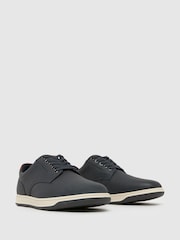 Schuh Blue Wells Lace-Up Trainers - Image 2 of 4
