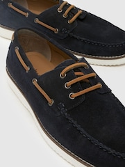 Schuh EC Rick Suede Boat Shoes - Image 3 of 4