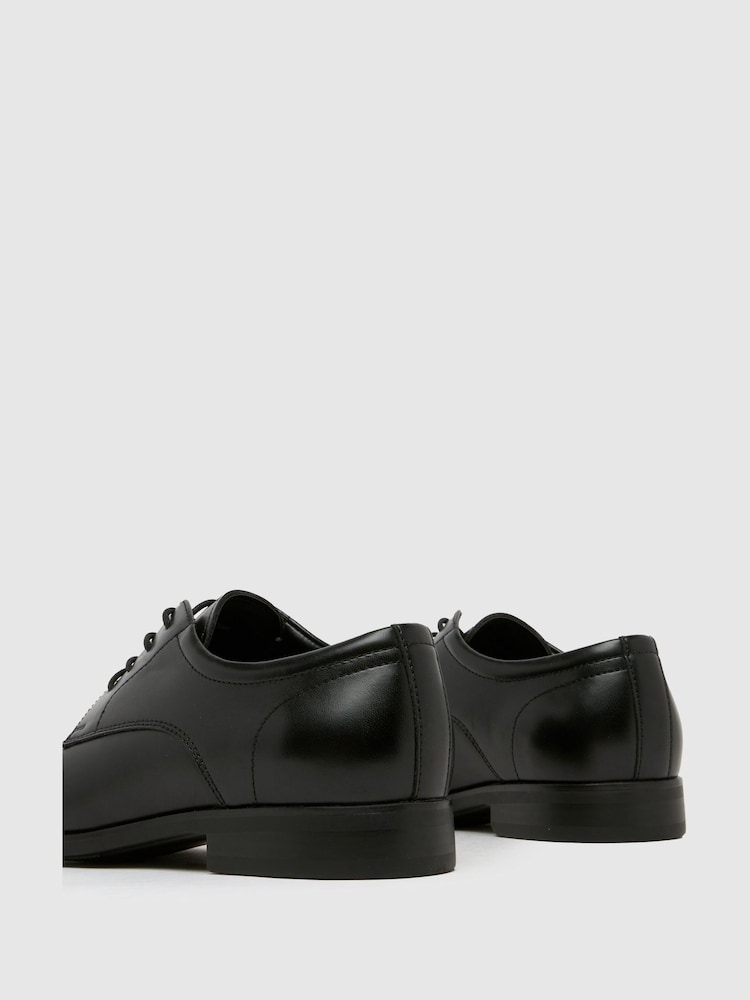 Črni derby čevlji z vezalkami Schuh Ross - Slika 4 iz 4