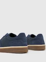 Schuh Blue Walker Suede Gum Trainers - Image 4 of 4