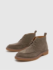 Schuh Dabi Suede Apron Lace-Up Boots - صورة 3 من 4