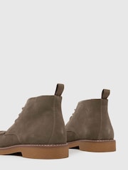 Schuh Dabi Suede Apron Lace-Up Boots - صورة 4 من 4