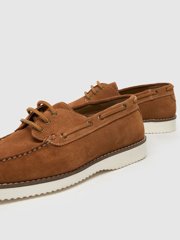 Schuh EC Rick Suede Boat Shoes - Image 4 of 4