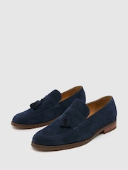 Schuh Blue Ronen Suede Loafers - Image 3 of 4