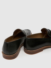 Кожаные лоферы черного цвета Schuh Rune - Image 3 of 4