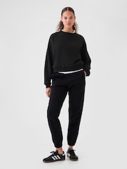 Gap Black Vintage Soft Wedge Crew Neck Sweatshirt - Image 3 of 4
