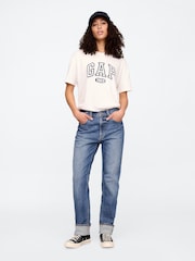 Gap White Arch Logo T-Shirt - Image 3 of 4
