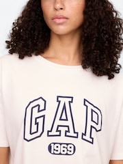 Gap White Arch Logo T-Shirt - Image 4 of 4