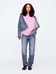 Gap Pink Arch Logo T-Shirt - Image 3 of 5