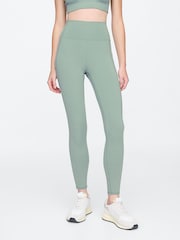 Gap Green Sky High Studio Full-Length Leggings - Image 1 of 4