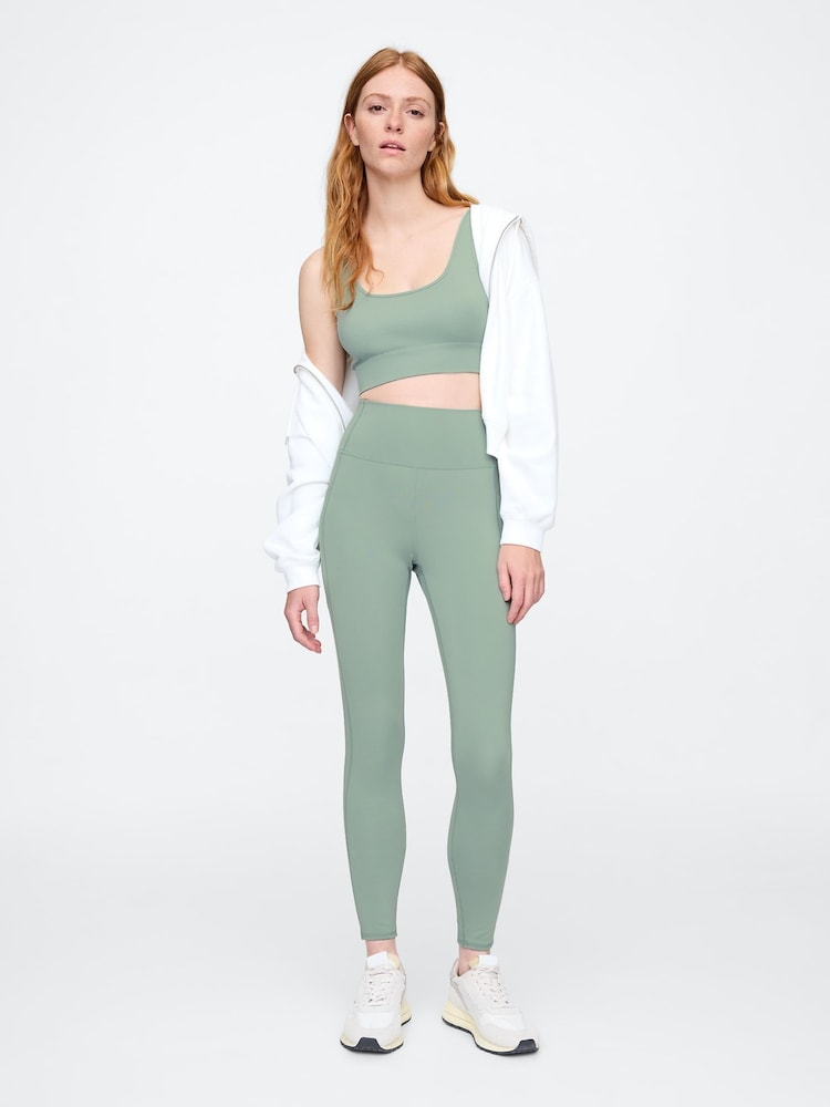 Groen - Gap - Sky High Studio lange legging - Image 3 of 4