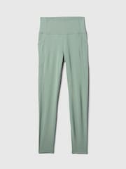 Gap Green Sky High Studio Full-Length Leggings - Image 4 of 4