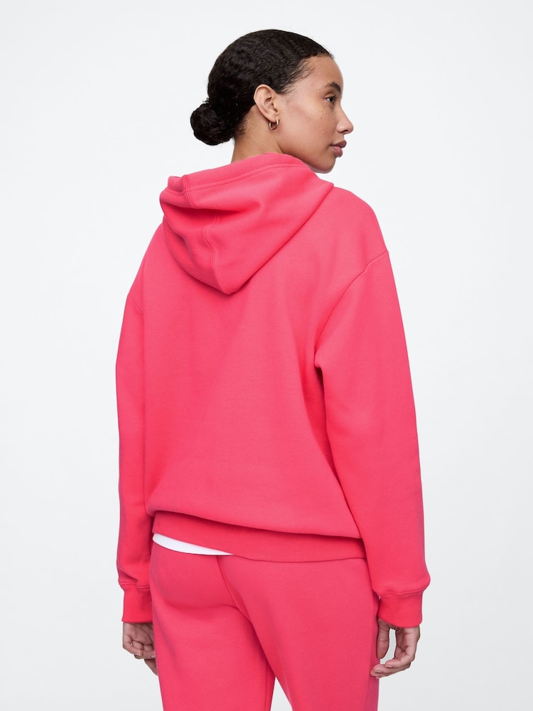 Gap Pink Logo Hoodie - Image 2 of 5 Gap Pink Logo Hoodie - Image 2 of 5