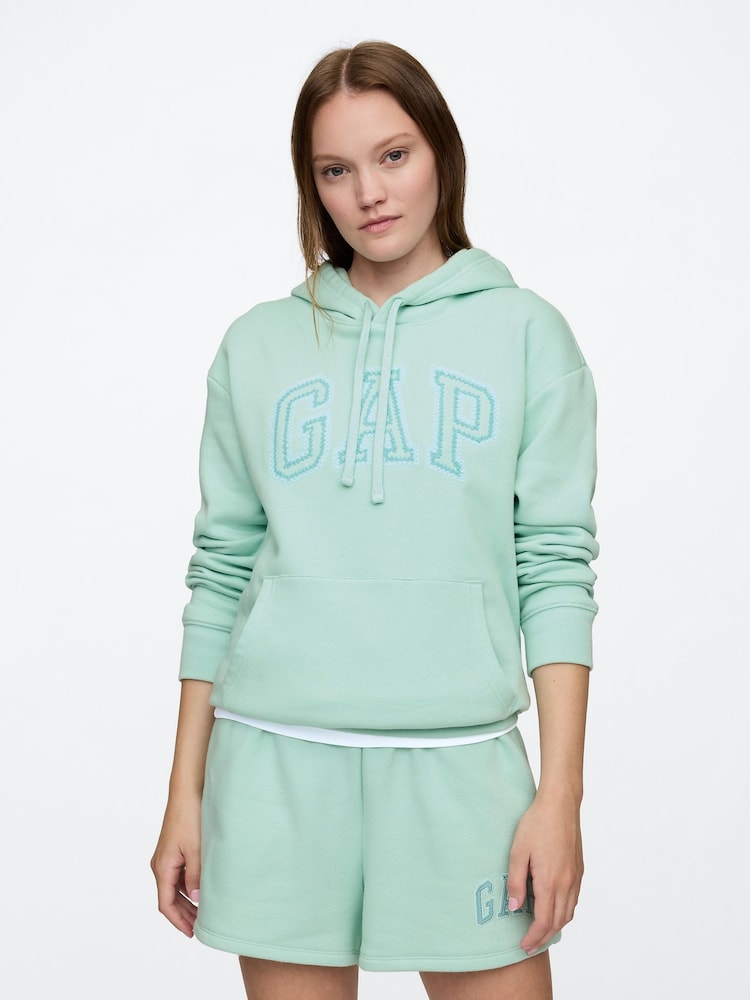 Verde - Sudadera con capucha y logo de Gap - Imagen 1 de 5