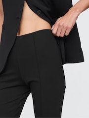 Gap Black High Waisted Skinny Fit Ponte Capri Trousers - Image 5 of 8