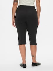 Gap Black High Waisted Skinny Fit Ponte Capri Trousers - Image 7 of 8