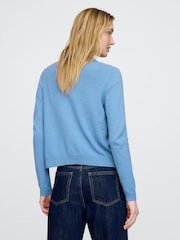 Gap CashSoft lichtgewicht vest met ronde hals - Image 2 of 5