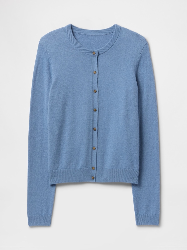 Gap CashSoft lichtgewicht vest met ronde hals - Image 4 of 5