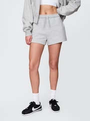Gap Grey Vintage Soft Fleece-Lined Pocket Shorts - Image 1 of 5