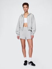 Gap Grey Vintage Soft Fleece-Lined Pocket Shorts - Image 4 of 5