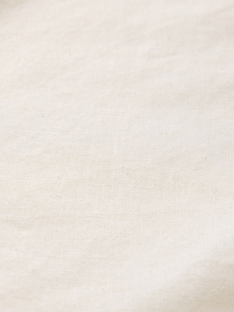 Gap White Heavyweight Linen-Blend Midi Skirt - Image 5 of 5