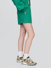Gap Green Vintage Soft Fleece-Lined Pocket Shorts - Image 3 of 4