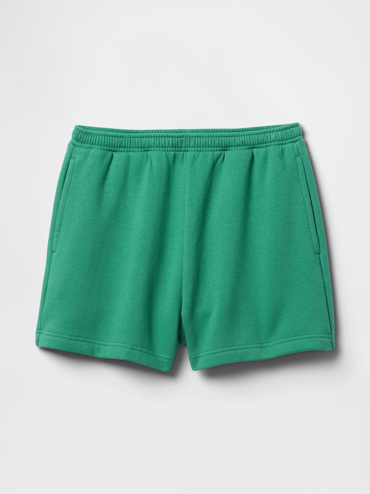 Gap Green Vintage Soft Fleece-Lined Pocket Shorts - Image 4 of 4