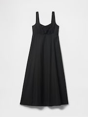 Gap Black Linen-Blend Midi Dress - Image 7 of 7