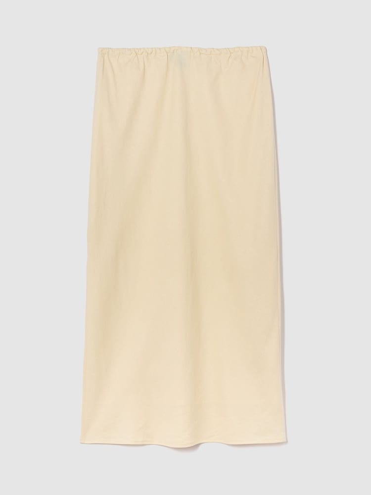 Butter Yellow - Gap zwaargewicht linnen-mix midi-rok - Image 5 of 6