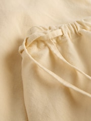 Gap Butter Yellow Heavyweight Linen-Blend Midi Skirt - Image 6 of 6