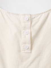 Gap White Heavyweight Linen-Blend Shell Vest - Image 5 of 5
