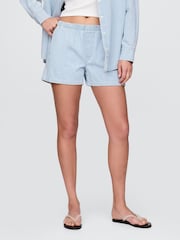 Pantalones cortos de tiro medio con diseño supersuave de Gap - Imagen 1 de 5
