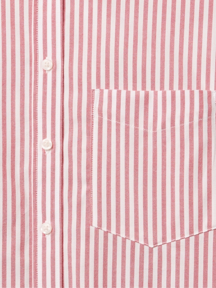 Gap Red Stripe Oversized Shirt - Image 5 of 5