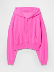 Roze - Gap Vintage zachte hoodie met rits en wig - Image 4 of 4