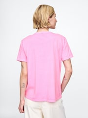Rosa - Gap camiseta vintage de manga corta - Imagen 2 de 4