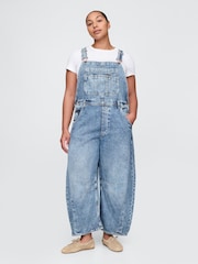 Gap Blue Horseshoe Dungarees - Image 4 of 5