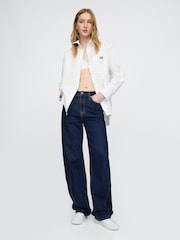 Gap White Oversized Shirt - Image 3 of 4