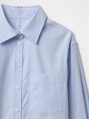 Gap Blue Stripe Oversized Shirt - Image 5 of 5
