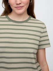 Gap Green Crew Neck Favourite Cotton Short Sleeve T-Shirt - Image 4 of 5