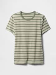 Gap Green Crew Neck Favourite Cotton Short Sleeve T-Shirt - Image 5 of 5