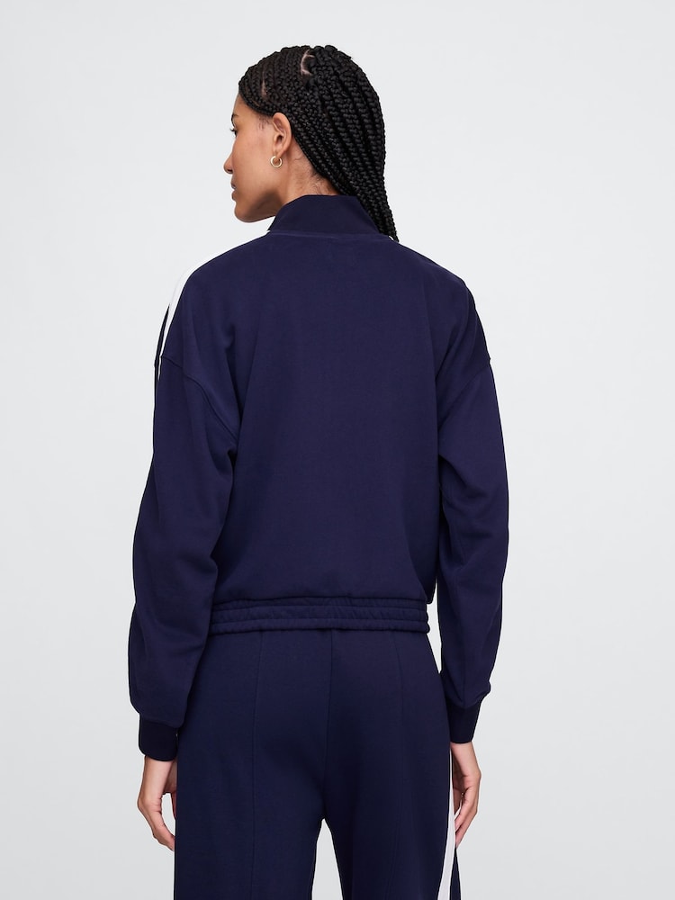 Donkerblauw - Gap Vintage trainingsjack met zacht logo - Image 3 of 5